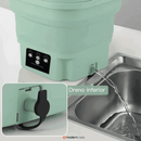 Mini Máquina de Lavar Portátil TurboClean