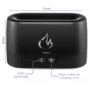 Difusor De Aromas Umidificador Lareira Aromaterapia