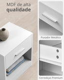 Mesa de Cabeceira C/ Compartimento Secreto e Trava de Segurança