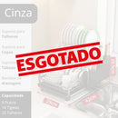 Escorredor Dobrável 2 Andares C/ Drenagem