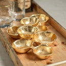 Bandeja de Petiscos 9 Níveis Dourada